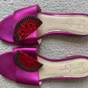 Jessica Simpson Watermelon sandals | size 9 | pink